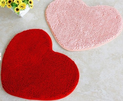 工廠直銷雪尼爾愛心地墊，打造溫馨舒適居家良品